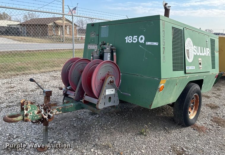 image for item DO0001 1993 Sullair 185Q air compressor