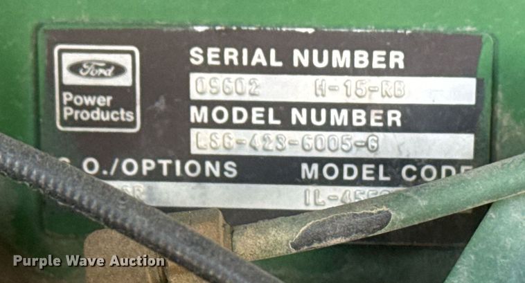 image for item DO0001 1993 Sullair 185Q air compressor