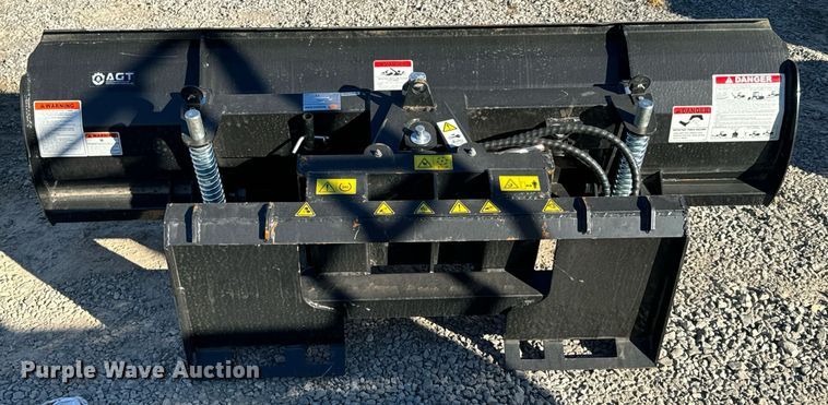 image for item DO0463 2024 Mower King SPA84 skid steer dozer blade