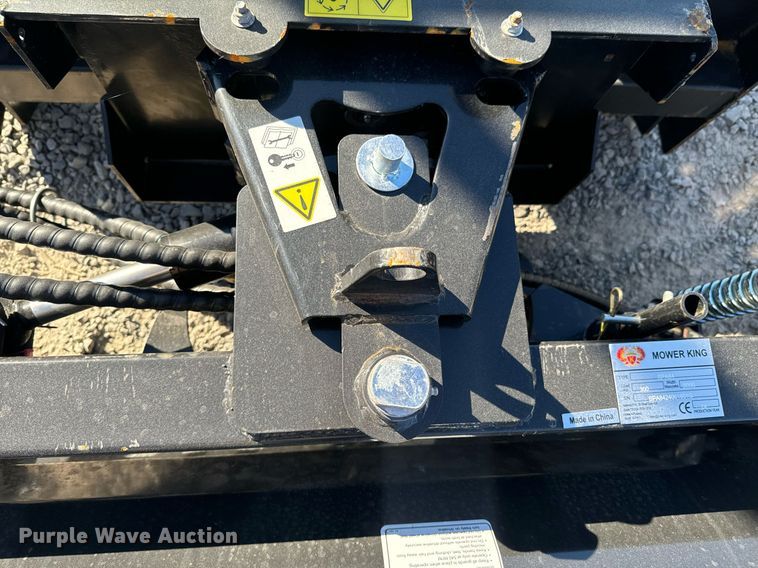 image for item DO0463 2024 Mower King SPA84 skid steer dozer blade