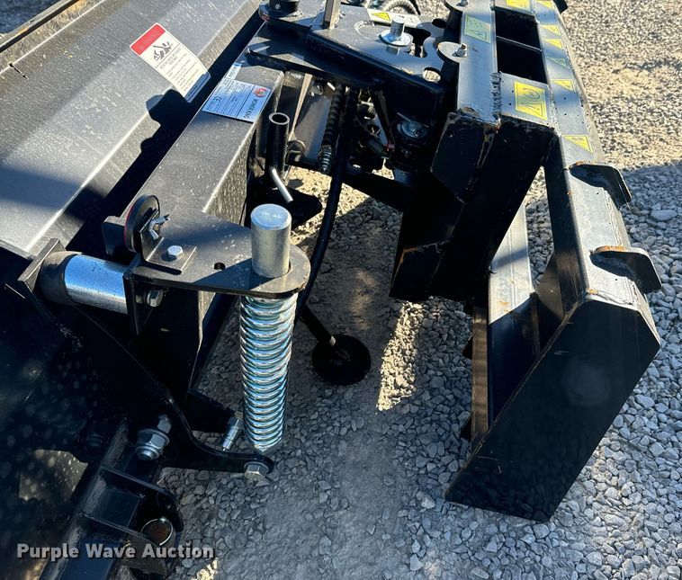 image for item DO0463 2024 Mower King SPA84 skid steer dozer blade