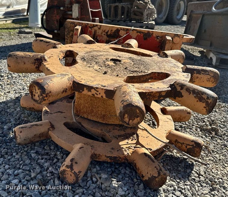 image for item DO0508 Barone Denver backhoe compaction wheel