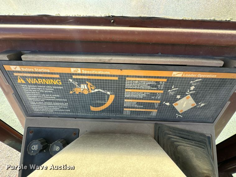 image for item DO0513 1988 Case 580K backhoe