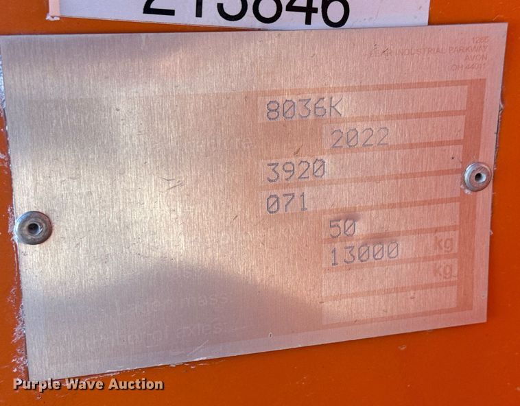 image for item DO1767 2022 Ecostack 8036K stacking conveyor