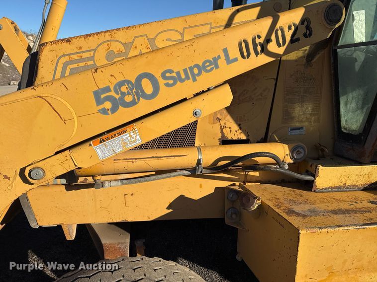 image for item DO7641 1997 Case 580 Super L backhoe