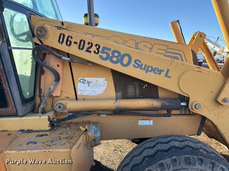 image for item DO7641 1997 Case 580 Super L backhoe
