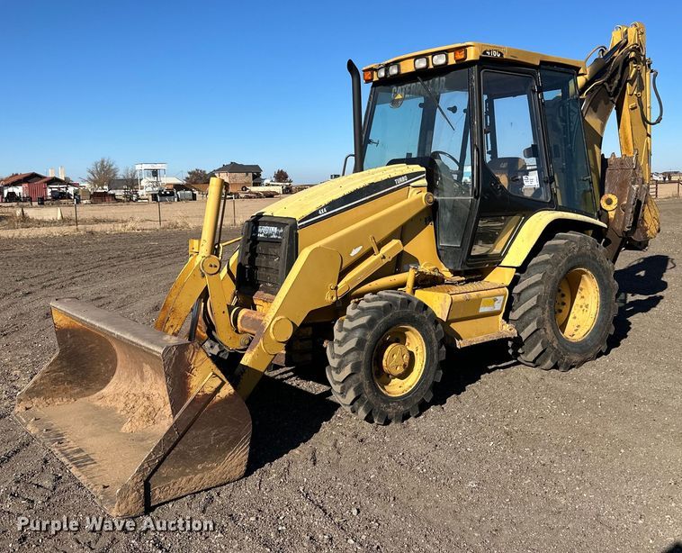 image for item DP6013 1998 Caterpillar 416C backhoe