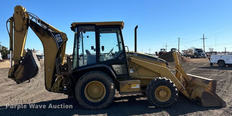 image for item DP6013 1998 Caterpillar 416C backhoe