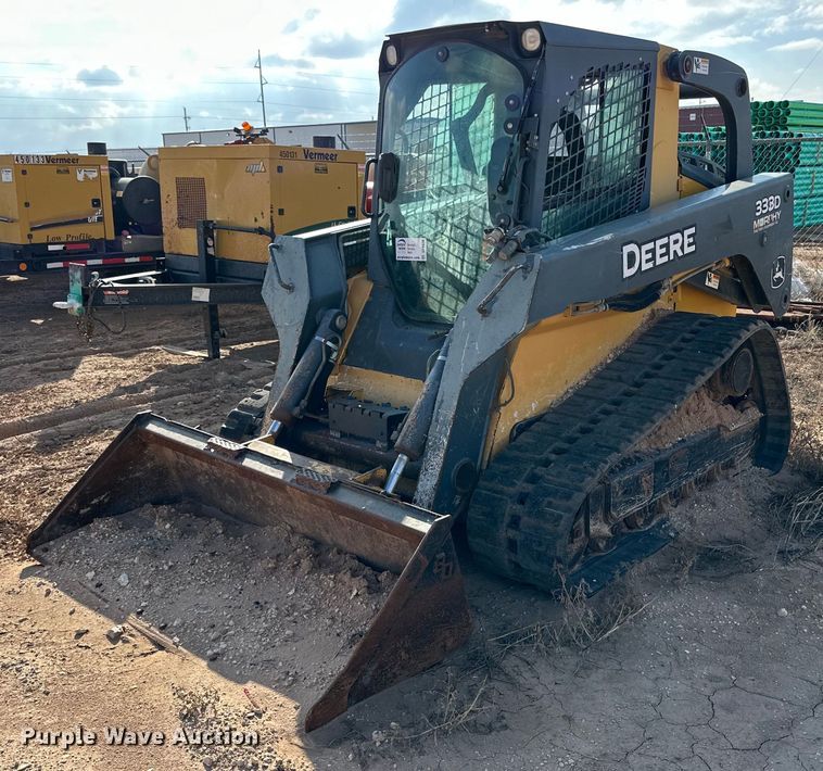 image for item DP6020 2012 John Deere 333D tracked skid steer loader