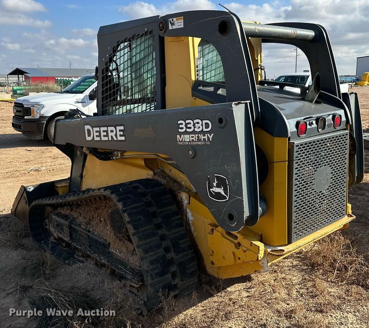 image for item DP6020 2012 John Deere 333D tracked skid steer loader