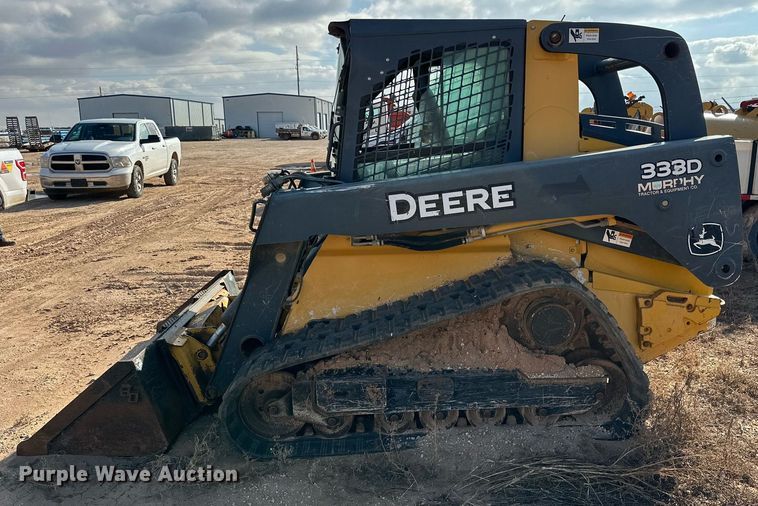 image for item DP6020 2012 John Deere 333D tracked skid steer loader
