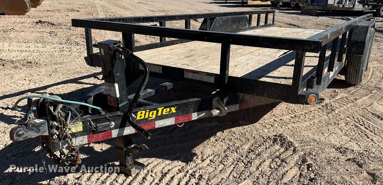 image for item DP6080 2023 Big Tex 14PI-20BK utility trailer