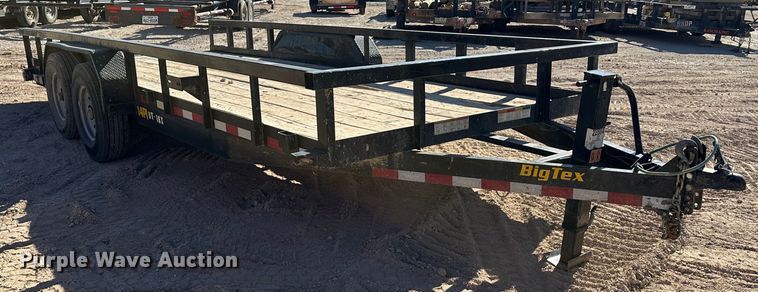 image for item DP6080 2023 Big Tex 14PI-20BK utility trailer