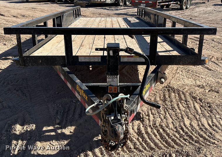 image for item DP6080 2023 Big Tex 14PI-20BK utility trailer