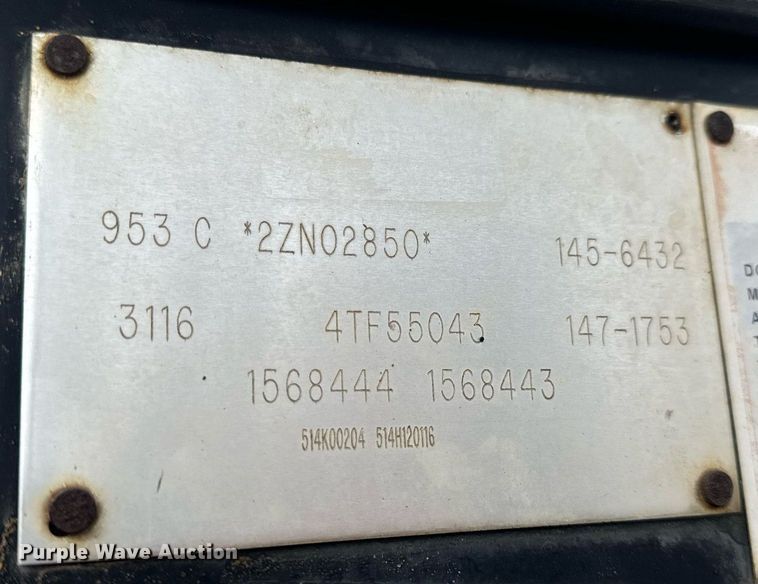 image for item DP6809 1999 Caterpillar  953C track loader