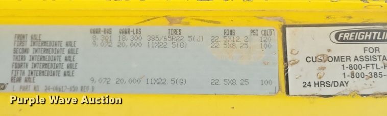 image for item DQ3786 1997 Freightliner dump truck