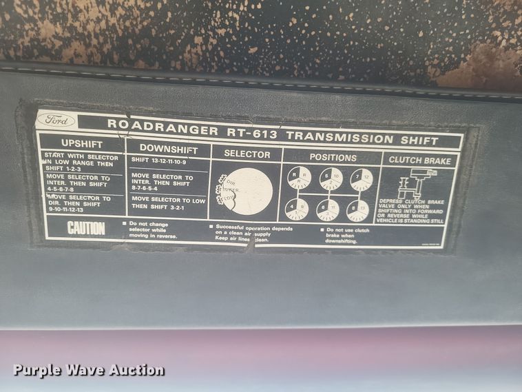 image for item DQ3810 1973 Ford dump truck