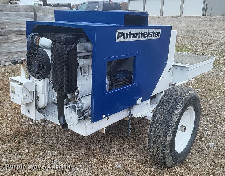 image for item DQ3813 Putzmeister  grout pump