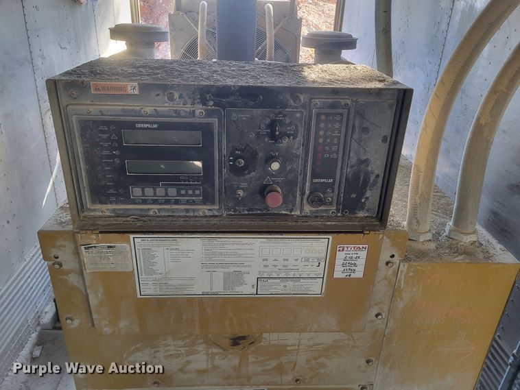 image for item DQ3839 Caterpillar  SR4B generator trailer