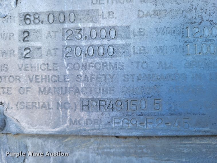 image for item DQ3839 Caterpillar  SR4B generator trailer