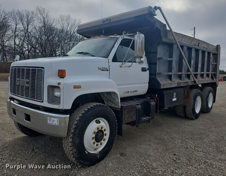 image for item DQ5330 1995 GMC TopKick C8500 dump truck