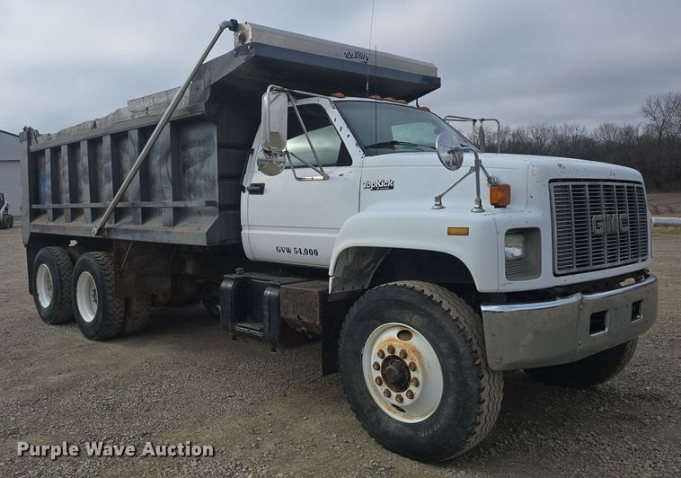 image for item DQ5330 1995 GMC TopKick C8500 dump truck