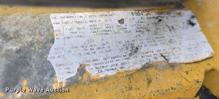 image for item DQ5330 1995 GMC TopKick C8500 dump truck