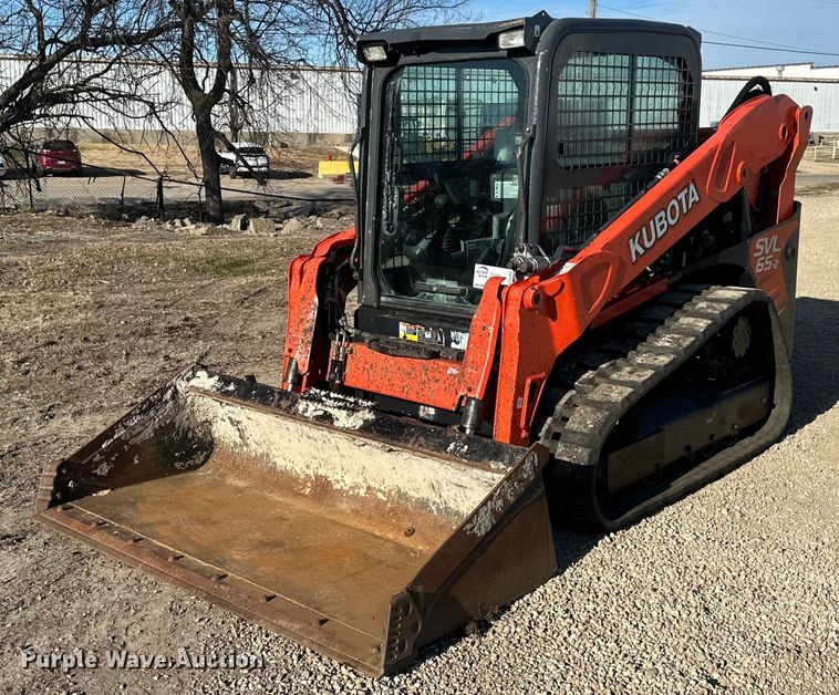 image for item DQ6464 2019 Kubota SVL65-2 tracked skid steer loader