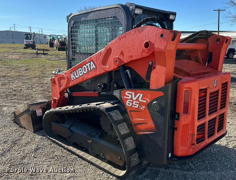image for item DQ6464 2019 Kubota SVL65-2 tracked skid steer loader