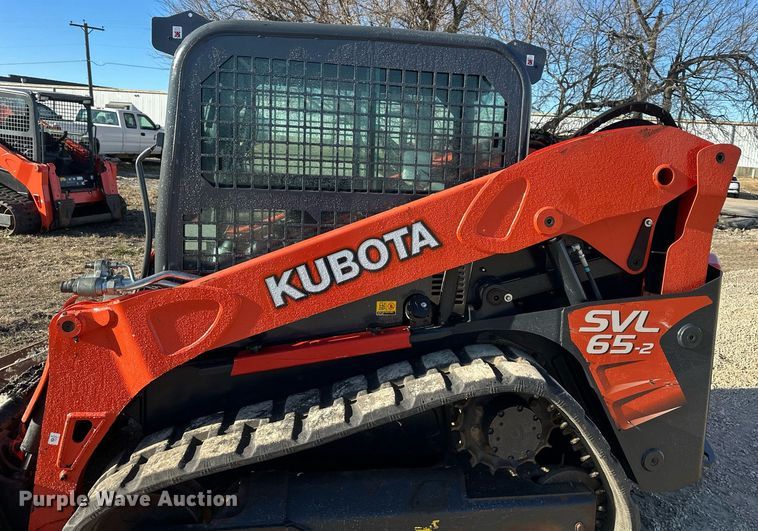 image for item DQ6464 2019 Kubota SVL65-2 tracked skid steer loader