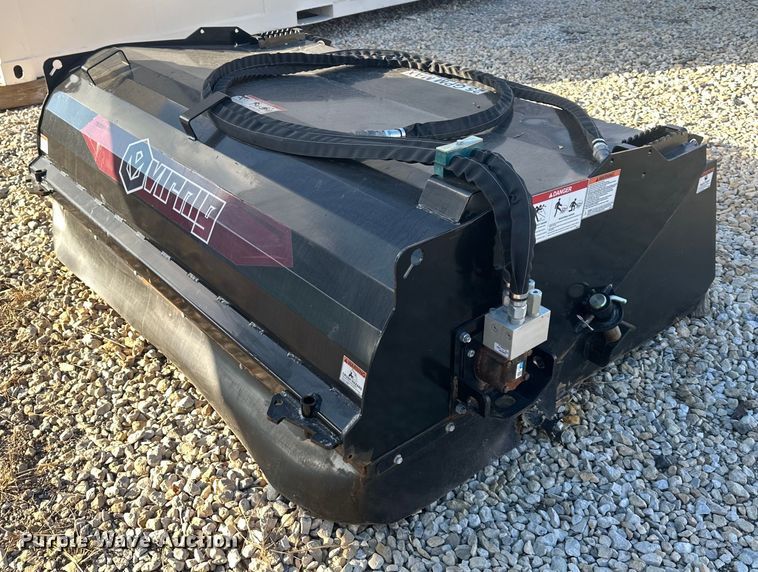 image for item DQ6484 Virnig skid steer sweeper