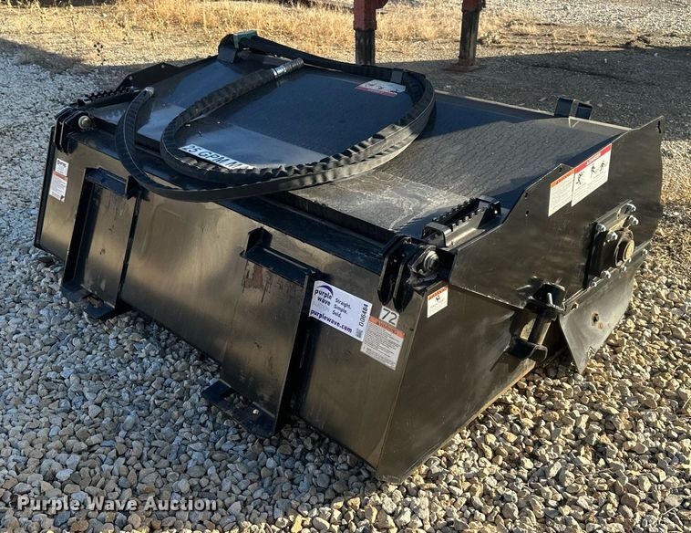 image for item DQ6484 Virnig skid steer sweeper