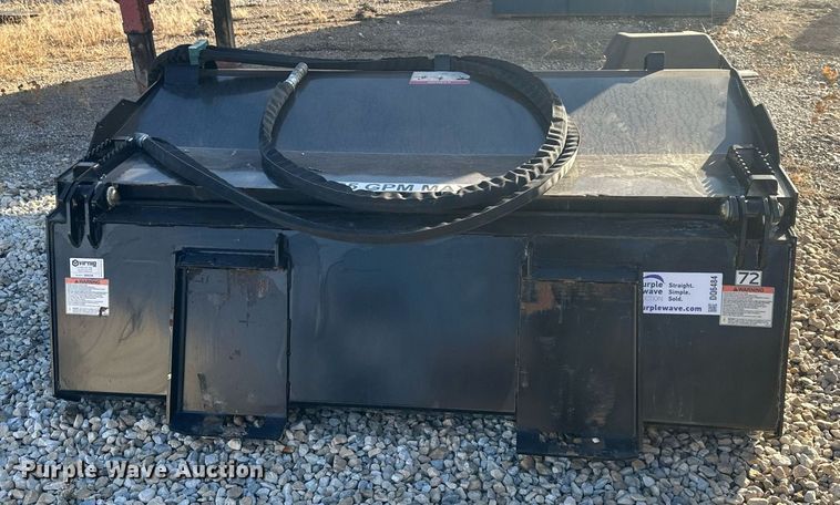 image for item DQ6484 Virnig skid steer sweeper