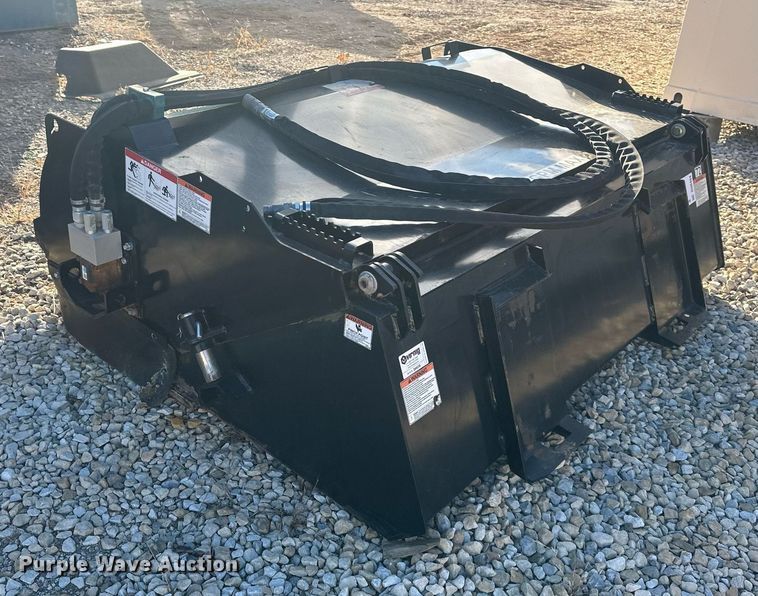 image for item DQ6484 Virnig skid steer sweeper