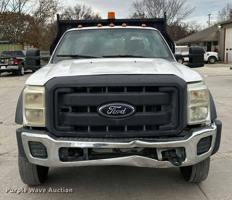 image for item DQ6487 2012 Ford F450 Super Duty flatbed truck