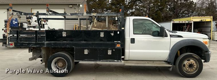 image for item DQ6487 2012 Ford F450 Super Duty flatbed truck