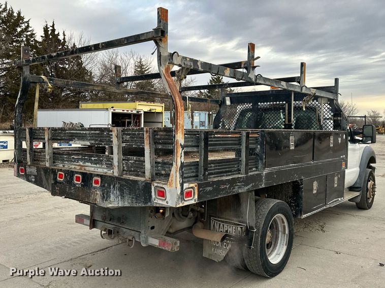 image for item DQ6487 2012 Ford F450 Super Duty flatbed truck