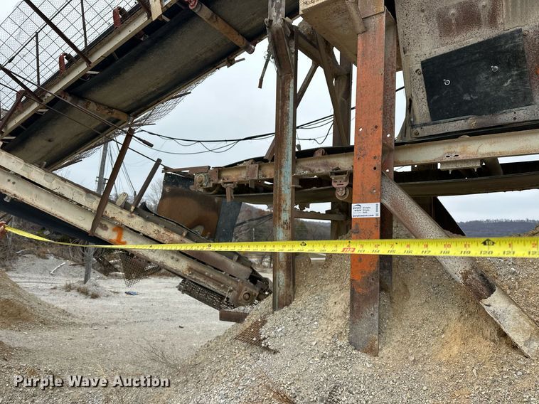 image for item DR0968 Deister screening plant