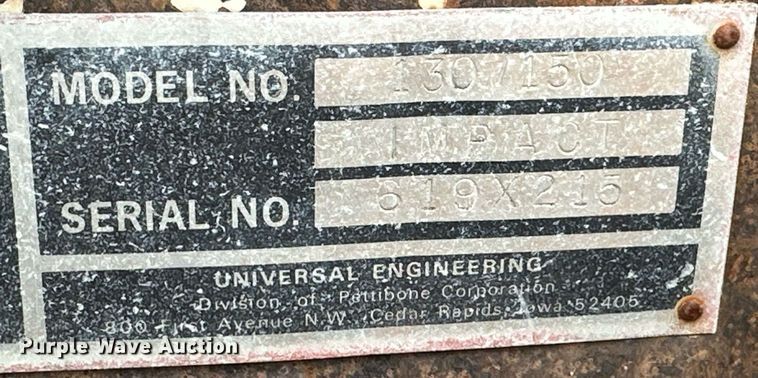 image for item DR0970 Universal Engineering 130/150 crusher