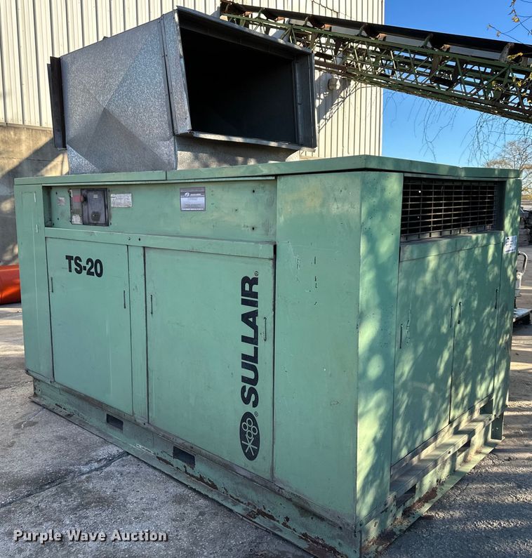 image for item DS3228 Sullair TS20-100H l air compressor