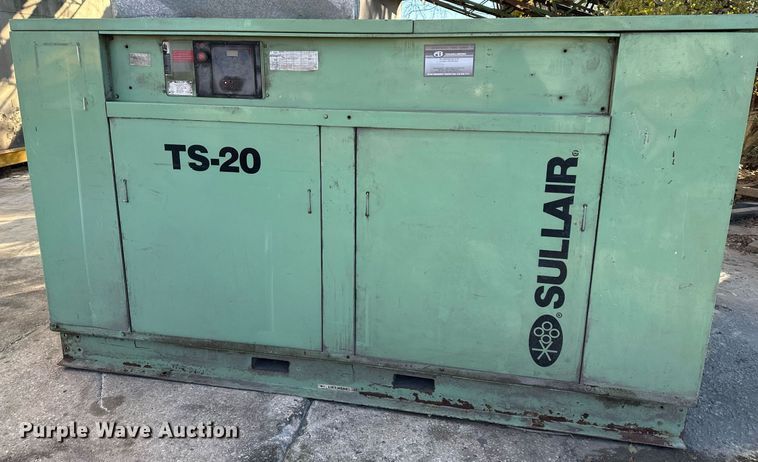 image for item DS3228 Sullair TS20-100H l air compressor