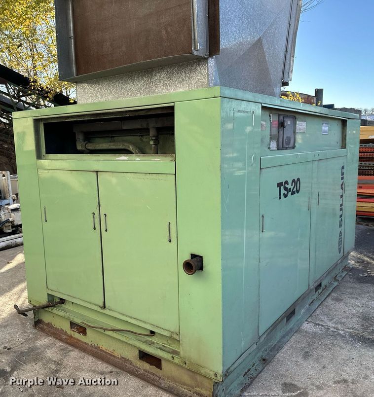 image for item DS3228 Sullair TS20-100H l air compressor