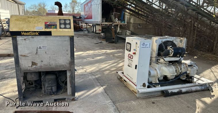 image for item DS3229 Gardner Denver Electra-Saver II air compressor