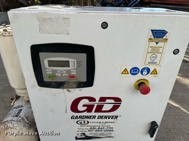 image for item DS3229 Gardner Denver Electra-Saver II air compressor