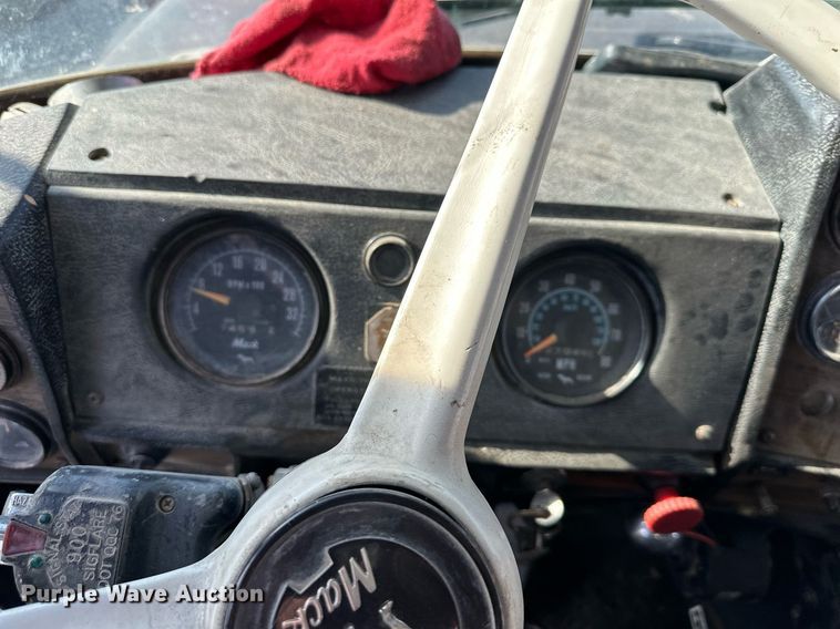 image for item DS3277 1979 Mack dump truck