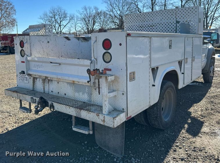 image for item DS3296 2011 Ford F450 Super Duty XL utility / service truck
