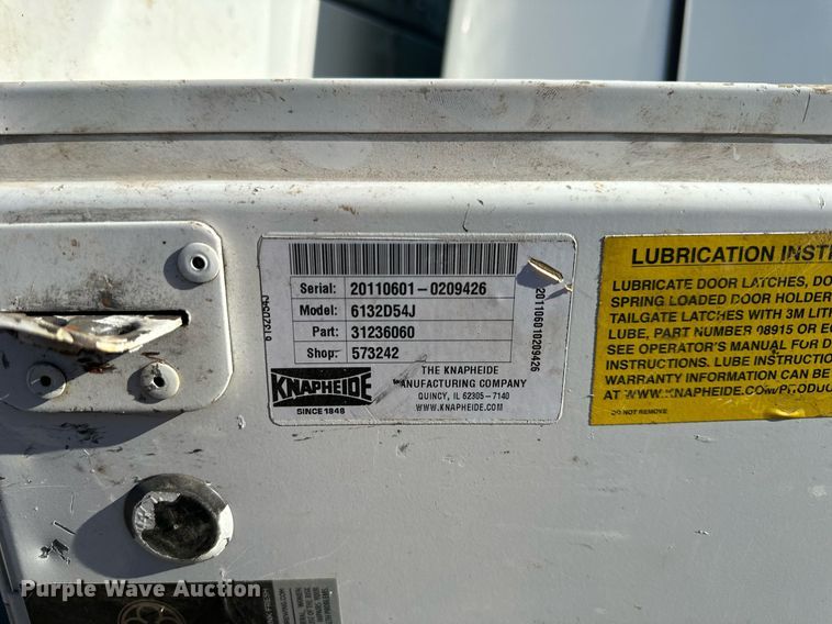 image for item DS3296 2011 Ford F450 Super Duty XL utility / service truck