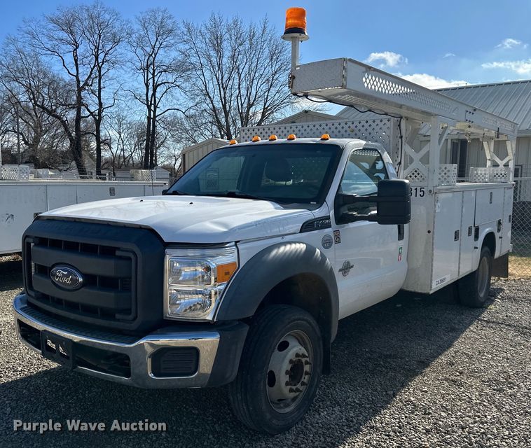 image for item DS3297 2013 Ford F450 Super Duty utility / service truck