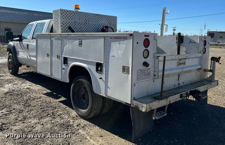 image for item DS3298 2012 Ford F550 Super Duty utility / service truck