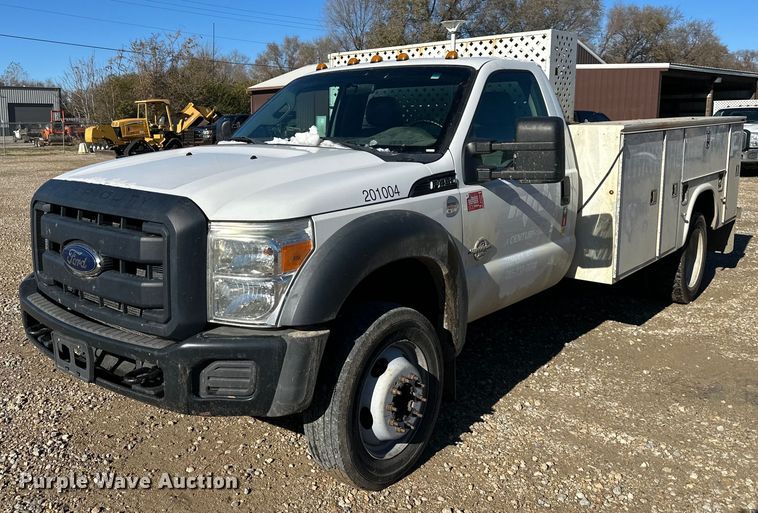 image for item DS3305 2012 Ford F450 Super Duty utility / service truck